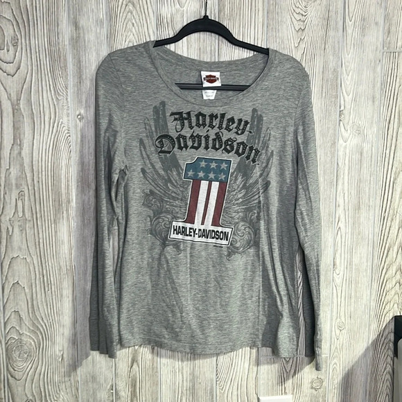 Harley Davidson long sleeve tee size xl - Picture 1 of 4